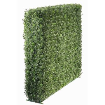 Seto de ocultacion de tejo artificial FANNO, verde, 100x20x80cm Seto de ocultacion de tejo artificial FANNO, verde, 100x20x80cm