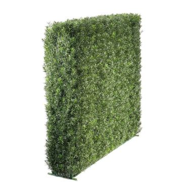 Seto de ocultacion de tejo artificial FANNO, verde, 100x80cm