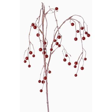 Rama de baya de nieve sintética PASKO, con bayas, rojo, 120cm Rama de baya de nieve sintética PASKO, con bayas, rojo, 120cm