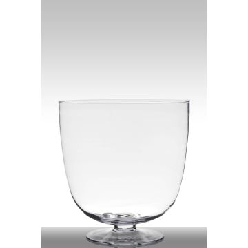 Frutero con soporte SHIRLEY de vidrio, transparente, 38cm, Ø36cm Frutero con soporte SHIRLEY de vidrio, transparente, 38cm, Ø36cm
