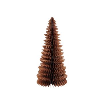 Árbol de Navidad grande de papel TOFA, marrón, 130 cm Árbol de Navidad grande de papel TOFA, marrón, 130 cm