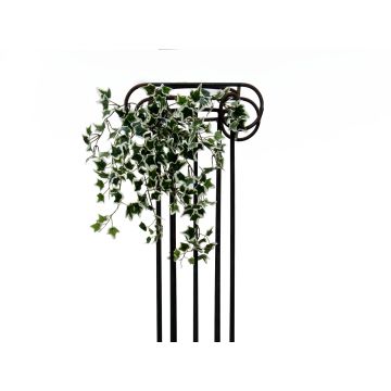 Hiedra artificial colgante JOHANNES con vara de fijación, verde-blanco, 60cm