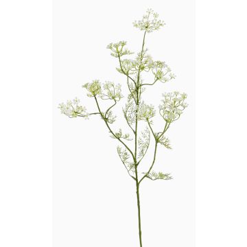 Rama de eneldo artificial WINCENT, blanco, 80cm, Ø5-7cm Rama de eneldo artificial WINCENT, blanco, 80cm, Ø5-7cm
