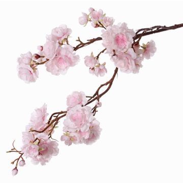 Rama de cerezo ornamental japonés artificial RUKIA con flores, rosa, 90cm Rama de cerezo ornamental japonés artificial RUKIA con flores, rosa, 90cm