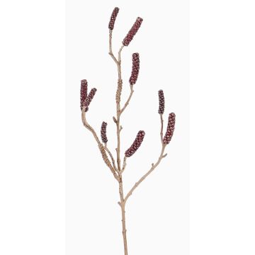 Rama de árbol del cepillo de plástico SIRIUS con frutas, rojo oscuro, 90cm Rama de árbol del cepillo de plástico SIRIUS con frutas, rojo oscuro, 90cm