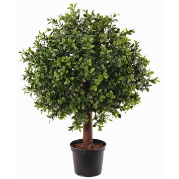 Árbol de boj artificial TOM, tronco natural, zona protegida, 45cm, Ø30cm Árbol de boj artificial TOM, tronco natural, zona protegida, 45cm, Ø30cm