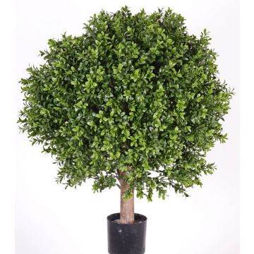 Árbol de boj artificial TOM, tronco natural, zona protegida, 65cm, Ø50cm
