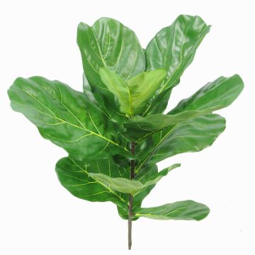 Ficus Lyrata artificial EZRA con vara de fijación, zona protegida, verde, 75cm Ficus Lyrata artificial EZRA con vara de fijación, zona protegida, verde, 75cm