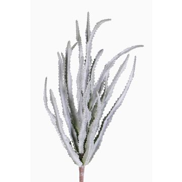 Euphorbia trigona artificial REESE con barra para fijación, gris-verde, 30cm, Ø20cm