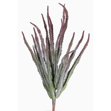 Euphorbia trigona artificial REESE con barra para fijación, rojo-verde, 30cm, Ø20cm