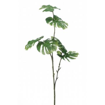 Filodendro monstera deliciosa artificial AECIO, en vara de ajuste, 70cm