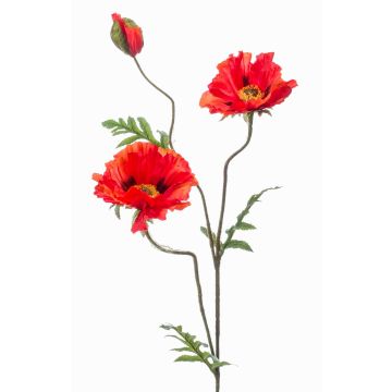 Amapola artificial LOPEZ, roja, 90cm