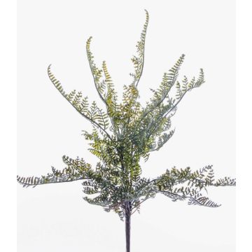 Helecho de polystichum artificial INDIVAR en vara de ajuste, verde, 30cm
