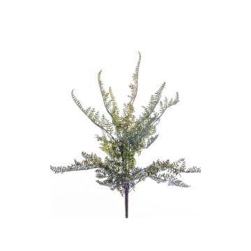 Helecho de polystichum artificial INDIVAR en vara de ajuste, verde, 30cm