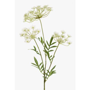 Rama de eneldo de plástico HAKIM, blanco, 80cm