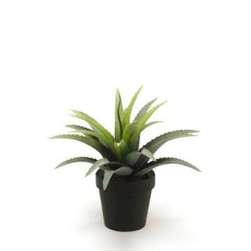 Agave de plástico SEDA, verde, 20cm, Ø25cm