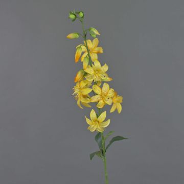 Lirio de tigre artificial KAZUKO, amarillo, 95cm