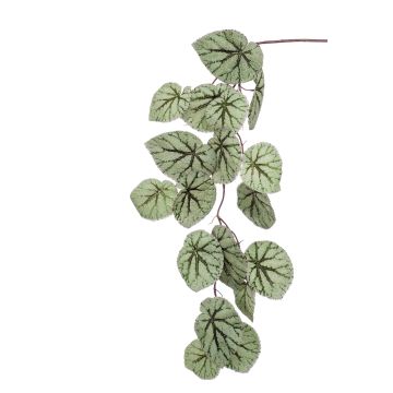 Rama de begonia rex artificial MEIRA, verde-gris, 110cm