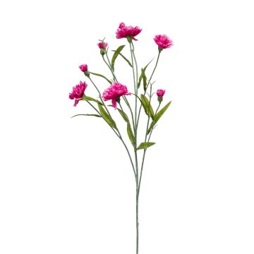 Flor artificial de clavel KANO, fucsia, 70cm