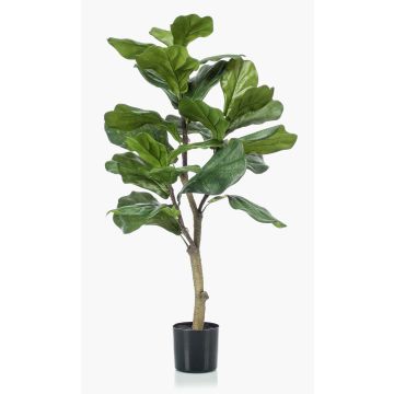 Ficus lyrata artificial EUSEBI, tronco falso, verde, 90cm Ficus lyrata artificial EUSEBI, tronco falso, verde, 90cm