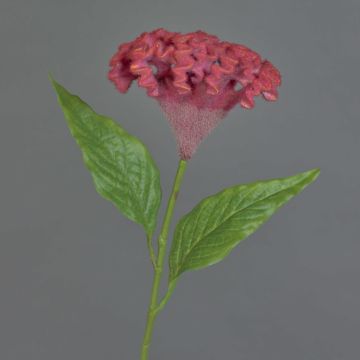 Celosia cristata artificial ANUBIS, rojo, 60cm, Ø13cm