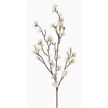 Rama decorativa de flor de cerezo artificial ARIELLE con flores, blanca, 95cm Rama decorativa de flor de cerezo artificial ARIELLE con flores, blanca, 95cm