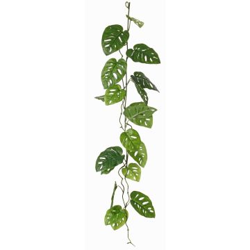 Planta colgante artificial de Philodendron Monstera Deliciosa CASTOR, 115cm Planta colgante artificial de Philodendron Monstera Deliciosa CASTOR, 115cm
