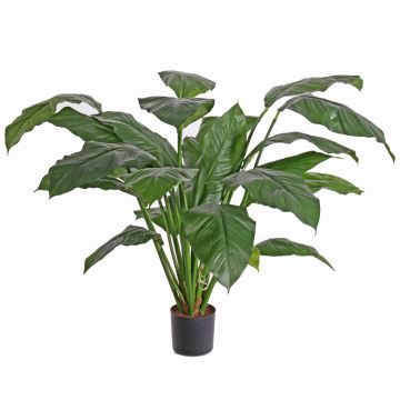 Spathiphyllum artificial MARLIN, zonas resguardadas, verde, 90cm