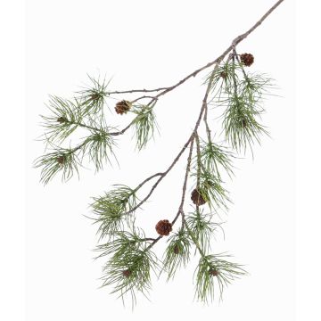 Rama de pino artificial PIXY con cono, 110cm Rama de pino artificial PIXY con cono, 110cm