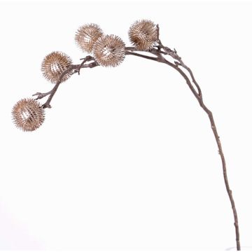 Rama de cardo artificial ROBBY, cobre, 100cm, Ø6cm Rama de cardo artificial ROBBY, cobre, 100cm, Ø6cm
