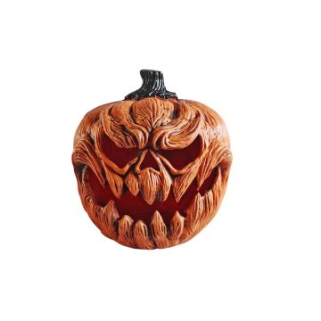 Calabaza para decoración de Halloween FLANKY, naranja, LED, 25cm