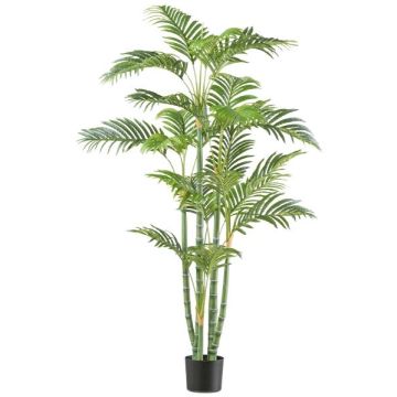 Palmera de bambú artificial YERICK, 155 cm
