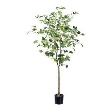 Árbol artificial Gingko MERLIM con tronco artificial, 120 cm