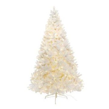 Árbol artificial abeto LASSO, LED, blanco, 180 cm