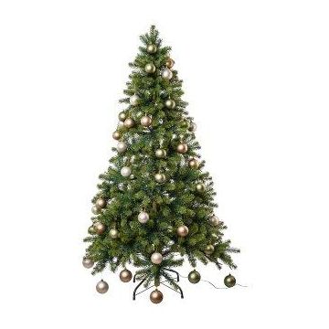 Árbol artificial abeto APALMO, LED, verde crema, 150 cm