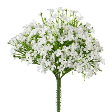 Flor artificial gypsophila BOLKYN, varilla, blanca, 23 cm