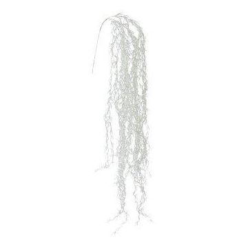 Suculenta artificial Tillandsia usneoides ZALKO, varilla, gris, 145 cm