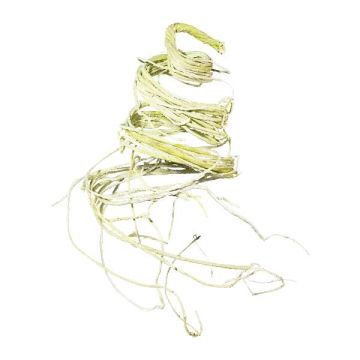 Guirnalda decorativa de sauce retorcido TAVELI, verde, 180 cm