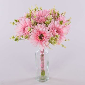 Ramo de flores artificiales Gerbera TEMBAR, rosa, 30 cm, Ø 22 cm Ramo de flores artificiales Gerbera TEMBAR, rosa, 30 cm, Ø 22 cm
