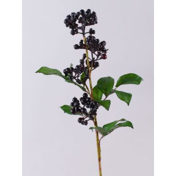 Rama artificial de bayas de saúco CHATANGA con frutos, rojo burdeos-negro, 60 cm Rama artificial de bayas de saúco CHATANGA con frutos, rojo burdeos-negro, 60 cm