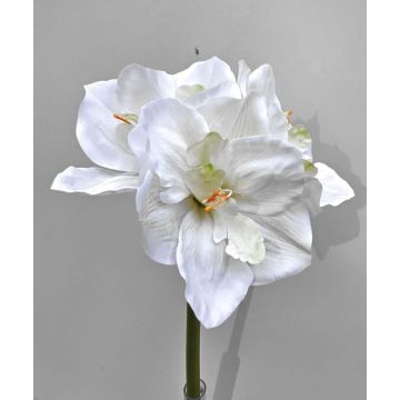 Flor decorativa de amarilis MARKUNO, blanco crema, 60 cm