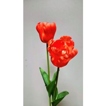 Flor artificial tulipán PJASSINA, naranja, 65 cm