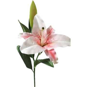 Flor artificial lirio tigre MYZANS, rosa-blanco, 70 cm Flor artificial lirio tigre MYZANS, rosa-blanco, 70 cm