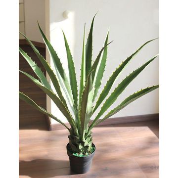 Agave furcraea gigantea artificial CHERIE, verde-gris, 80 cm