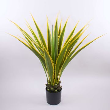 Agave furcraea gigantea artificial CHERIE, verde-amarillo, 120cm Agave furcraea gigantea artificial CHERIE, verde-amarillo, 120cm