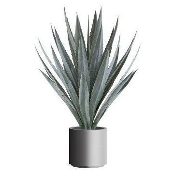 Agave tequilana BRINK artificial en maceta decorativa, verde-gris, 110cm Agave tequilana BRINK artificial en maceta decorativa, verde-gris, 110cm