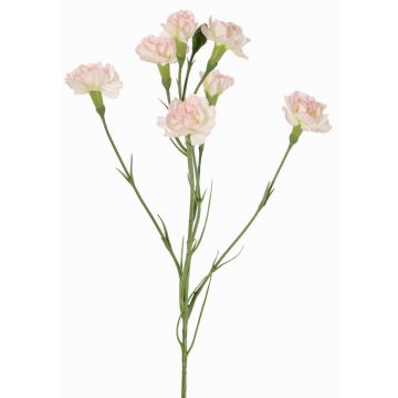 Rama artificial de clavel PIARA, rosa pálido, 60cm, Ø3-5cm Rama artificial de clavel PIARA, rosa pálido, 60cm, Ø3-5cm