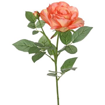 Flor artificial rosa WAIOLA, melocotón, 65 cm, Ø 11 cm