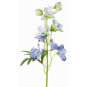 Espuela de caballero artificial VAYA, azul-blanco, 50cm, Ø10cm