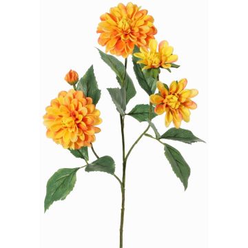 Rama decorativa dalia artificial QUINKA, naranja-amarillo, 70cm Rama decorativa dalia artificial QUINKA, naranja-amarillo, 70cm